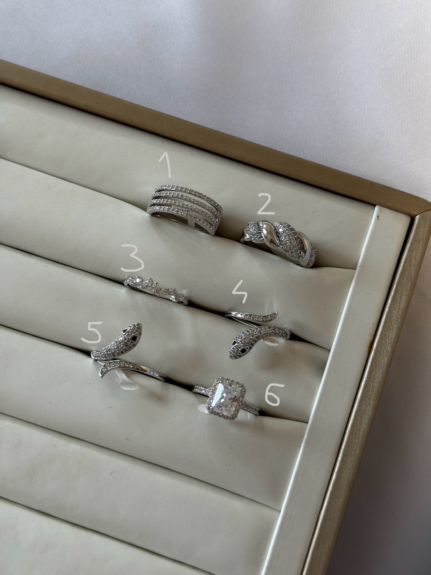 Silver rings