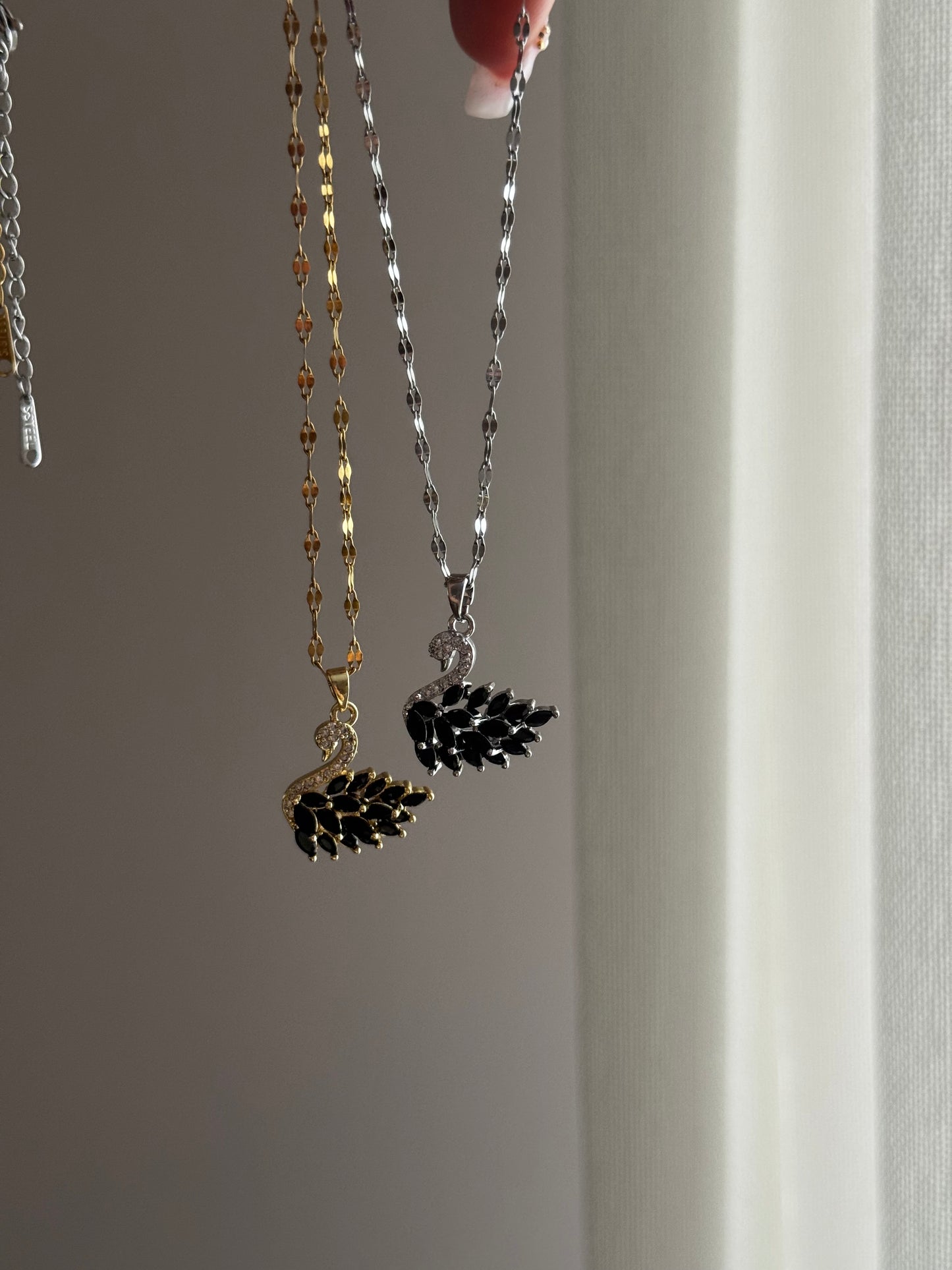 Swan Necklaces