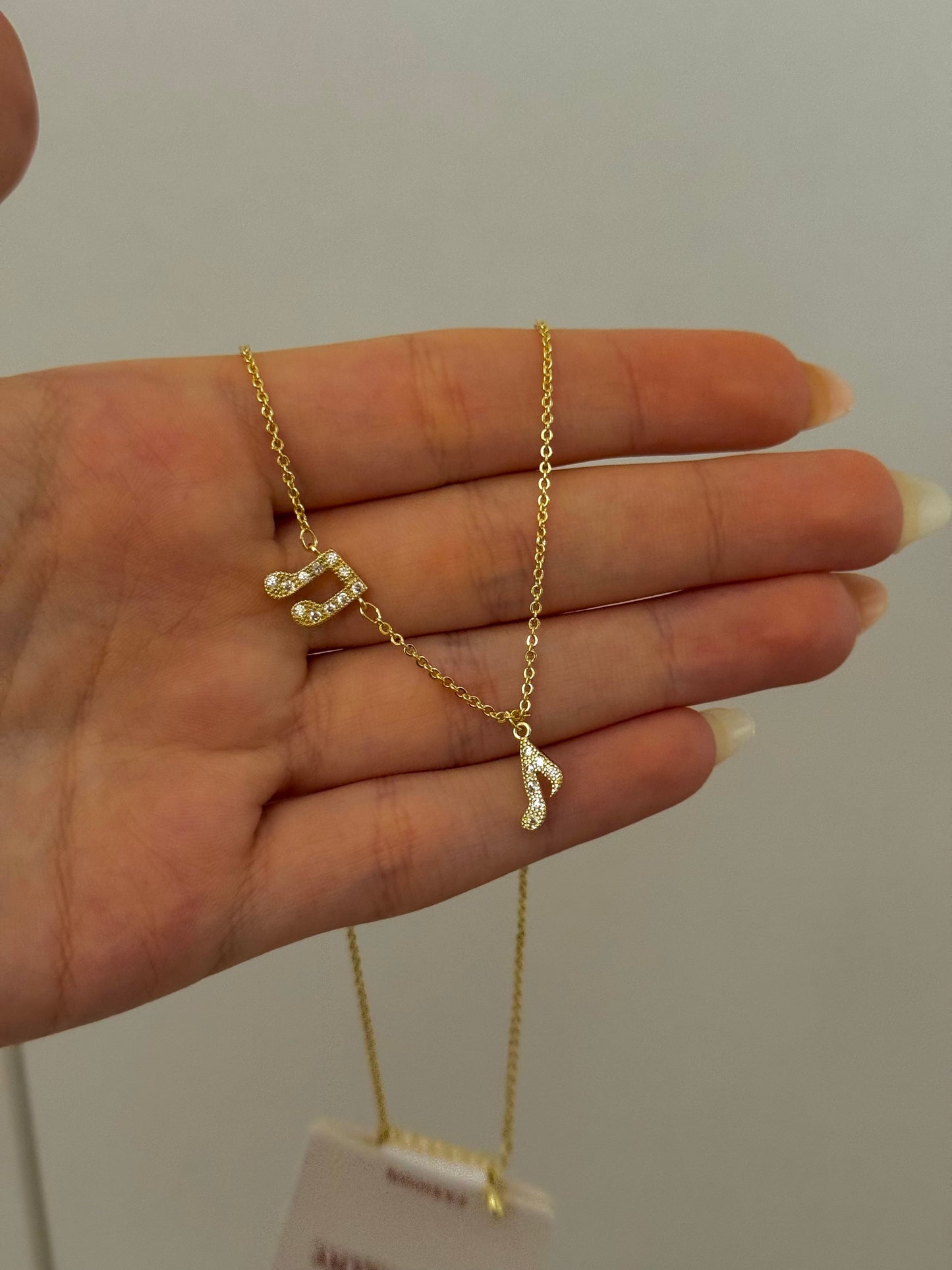 Music Note Necklace