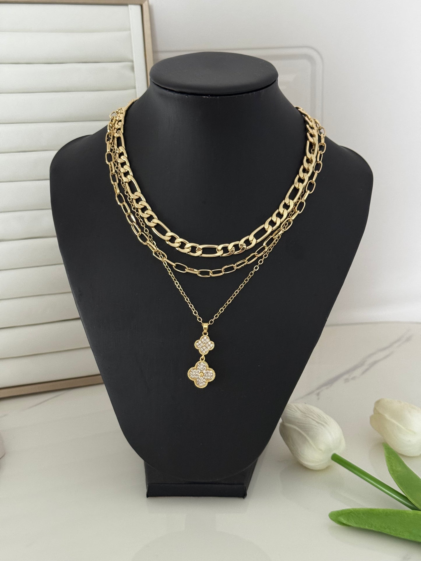 Three layer Necklace