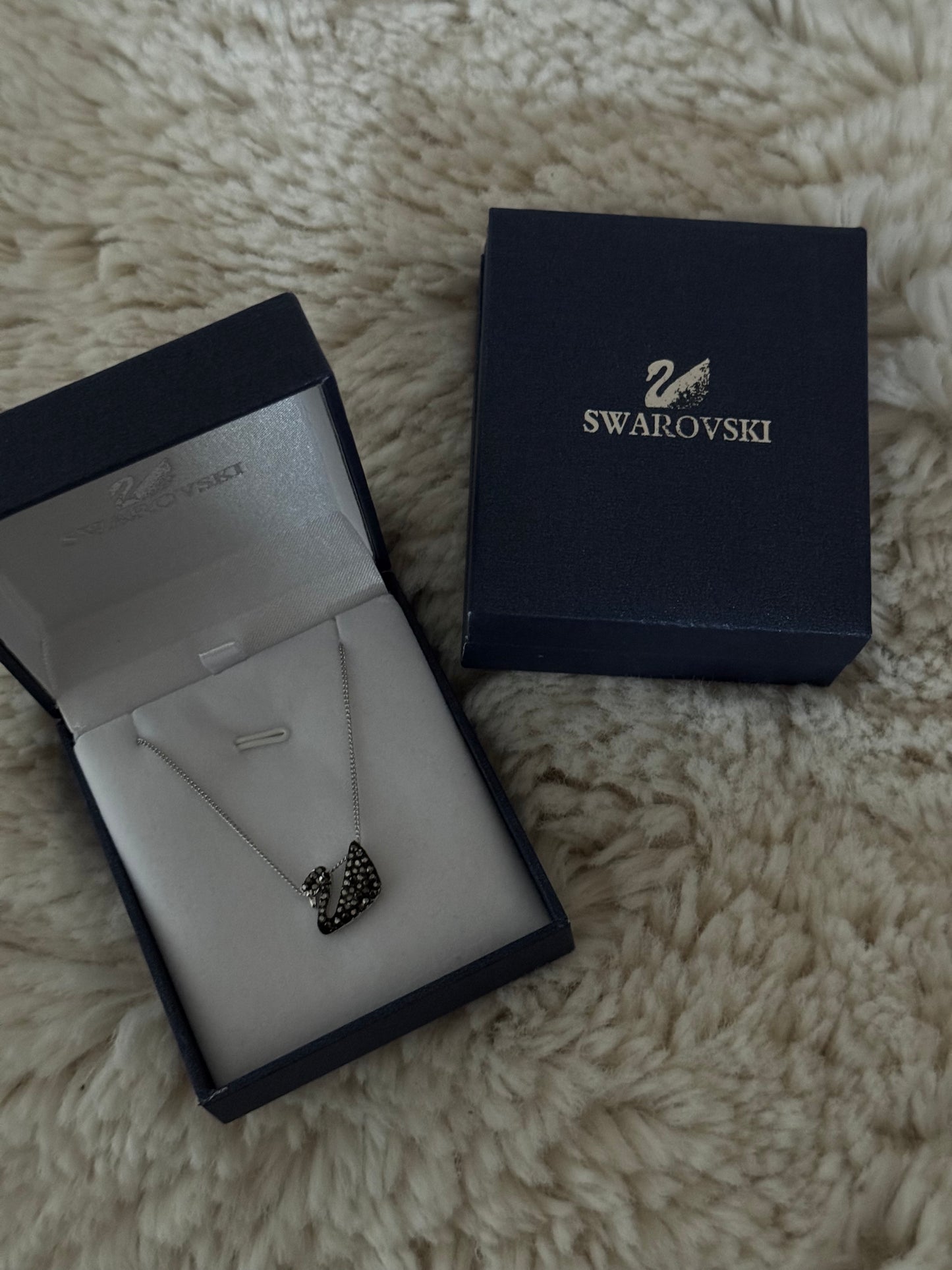 Swan necklaces