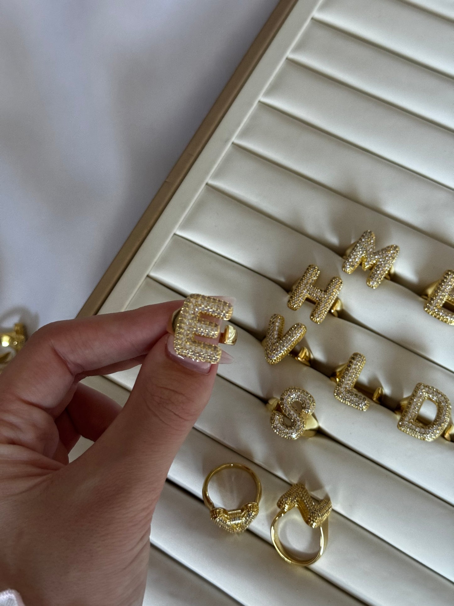 Letter rings