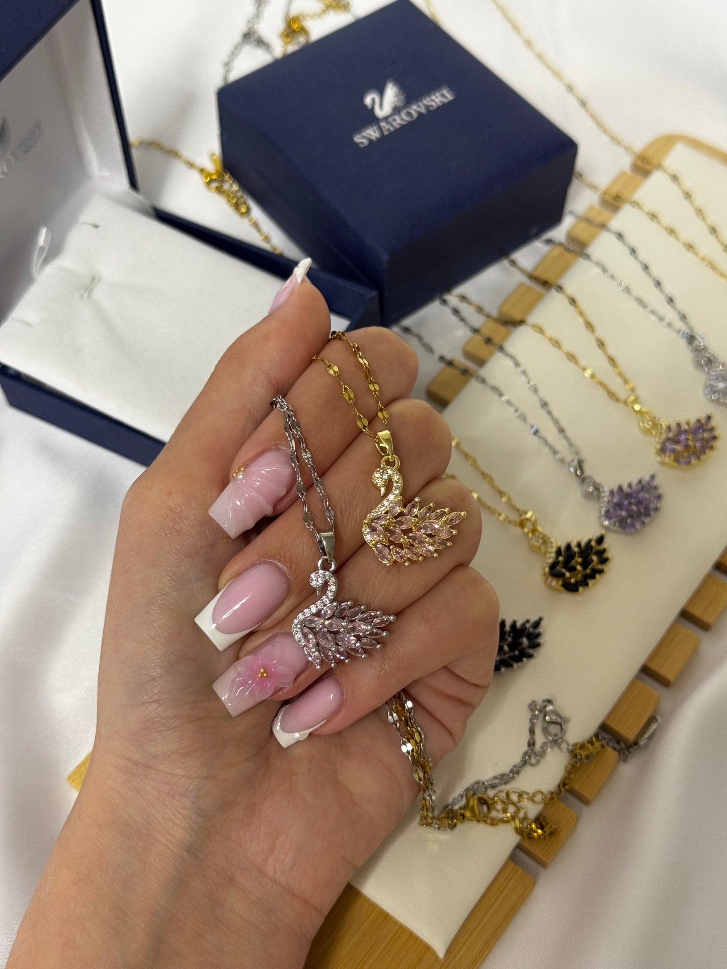 Swan Necklaces