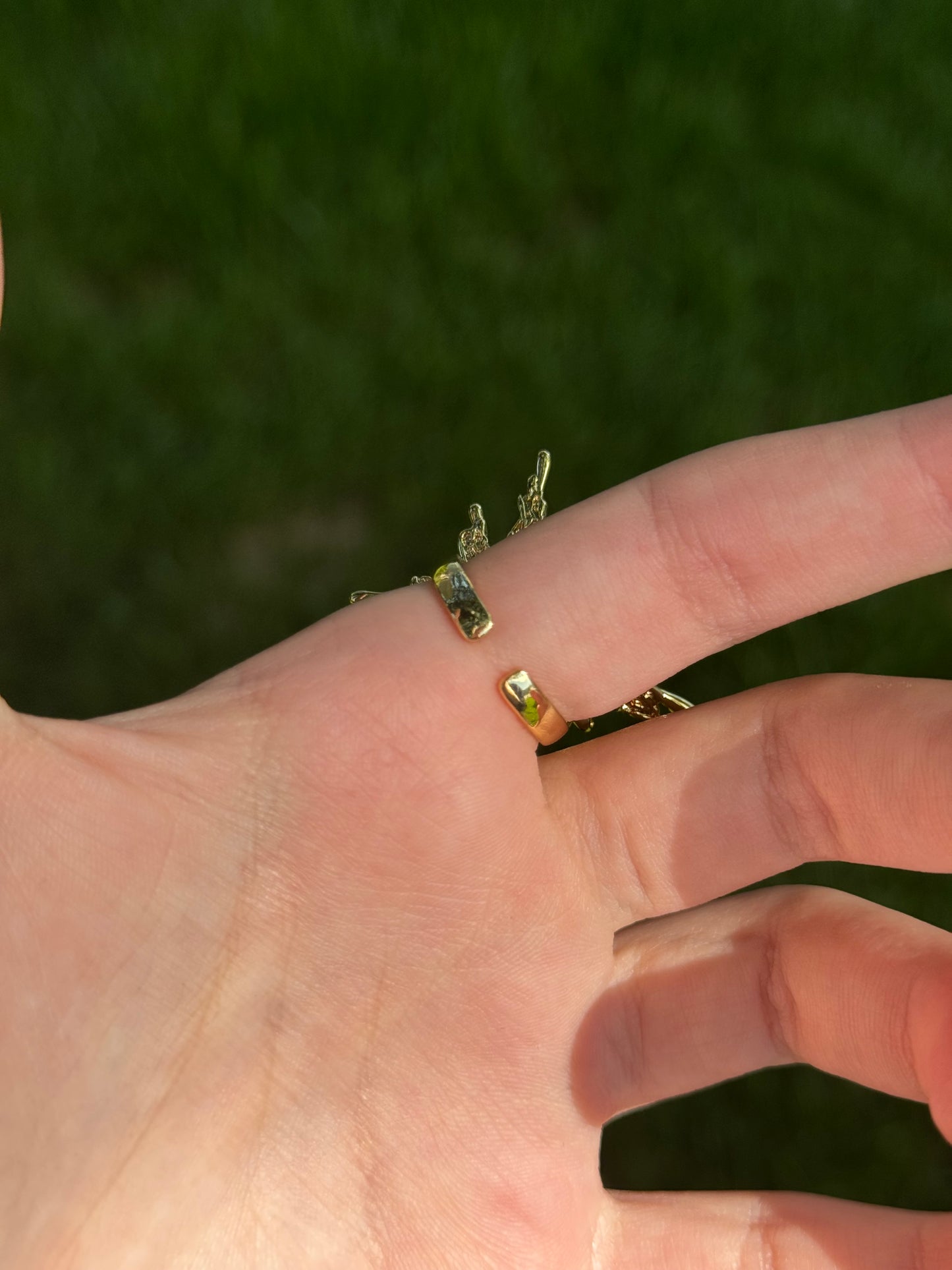 Purple Butterfly ring
