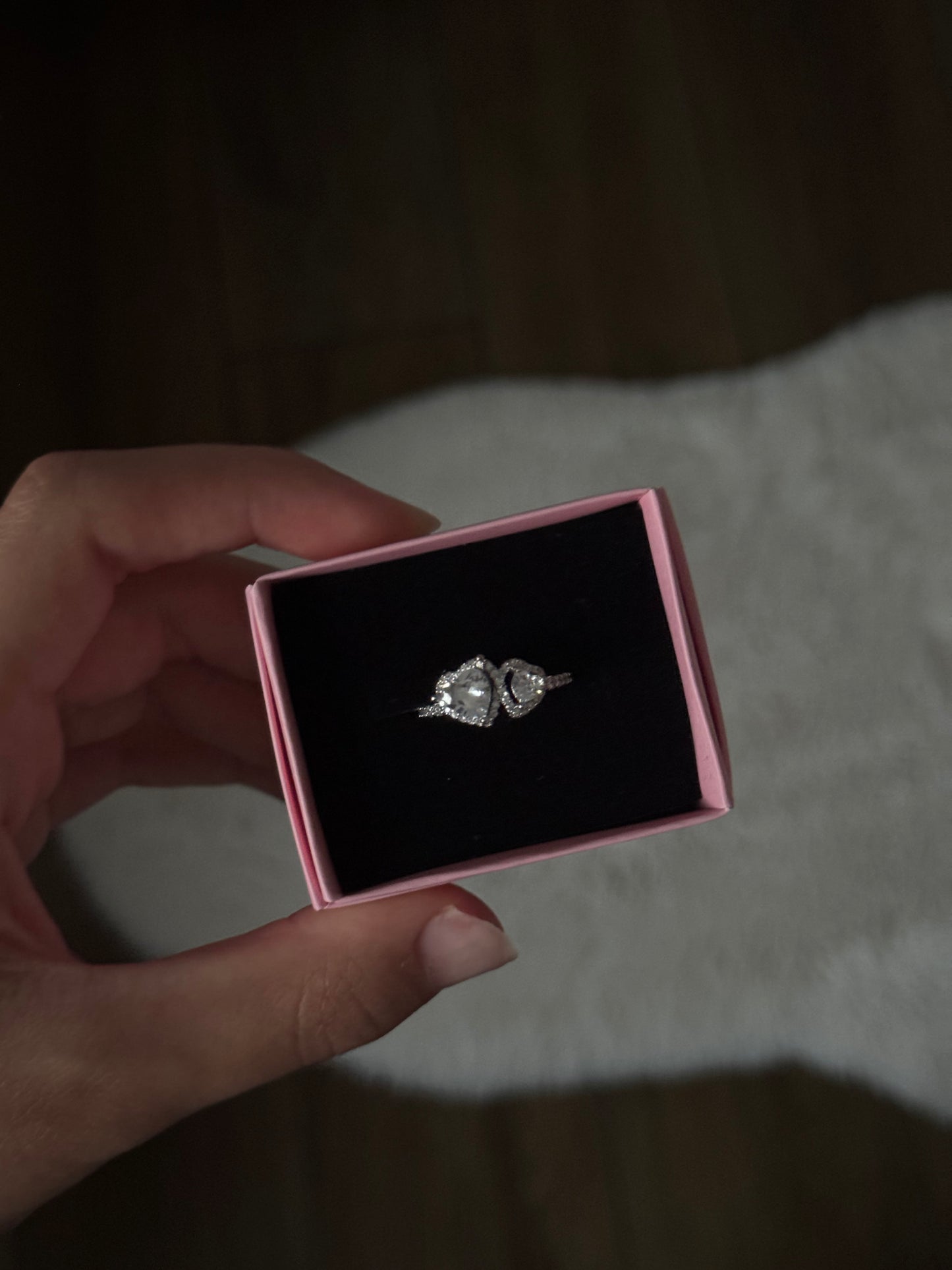 Double Heart Ring