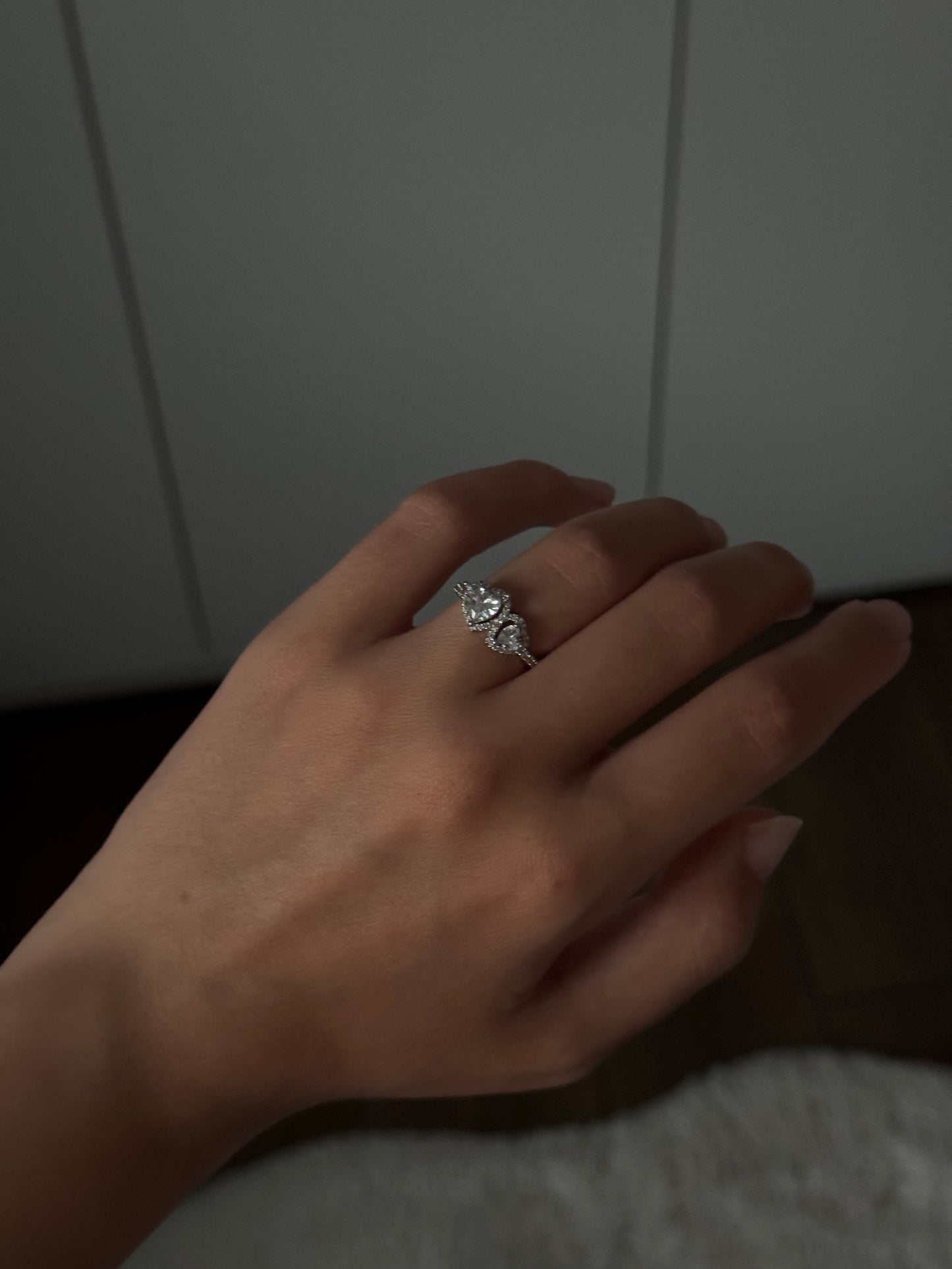 Double Heart Ring