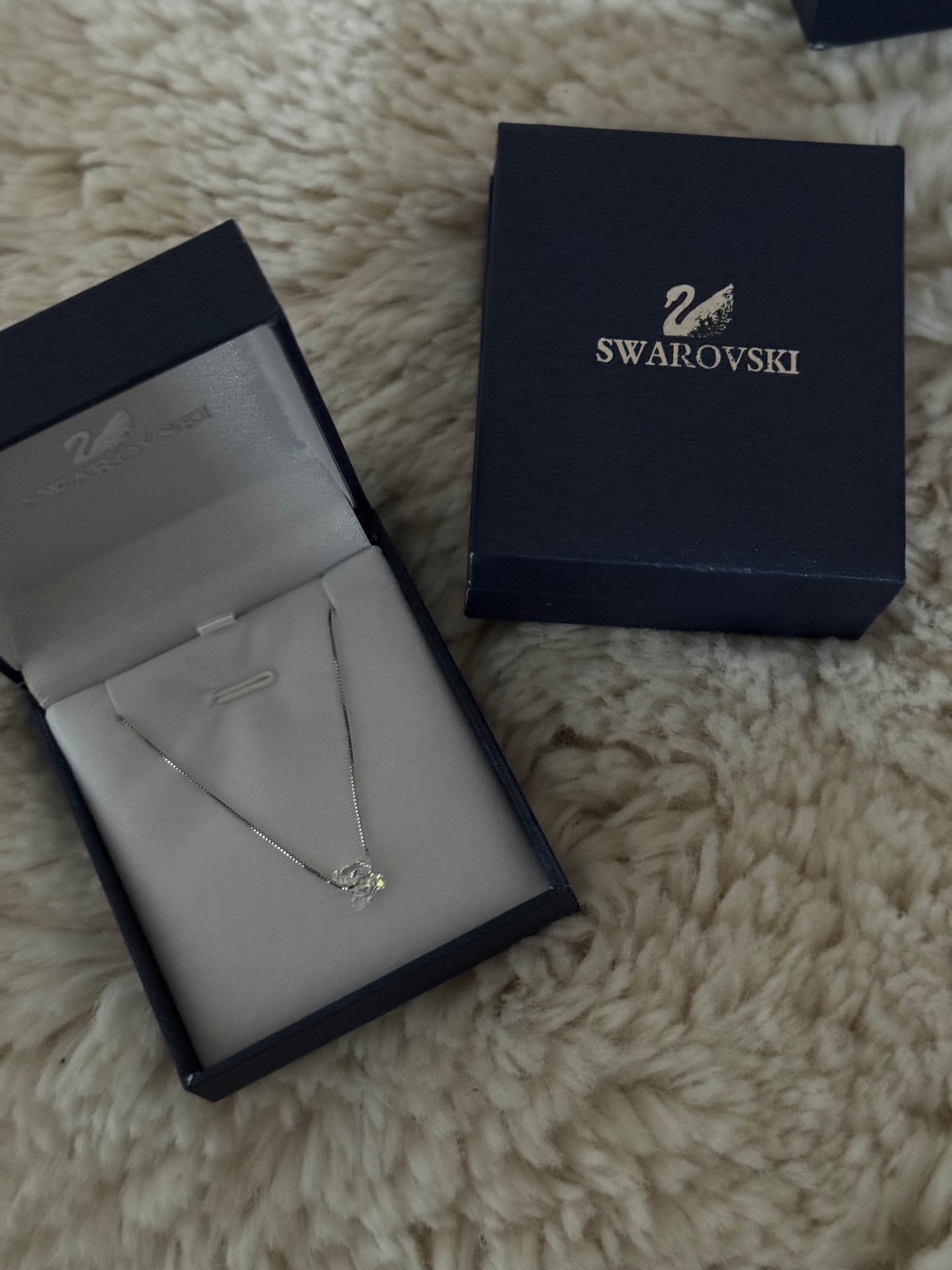 Swan necklaces