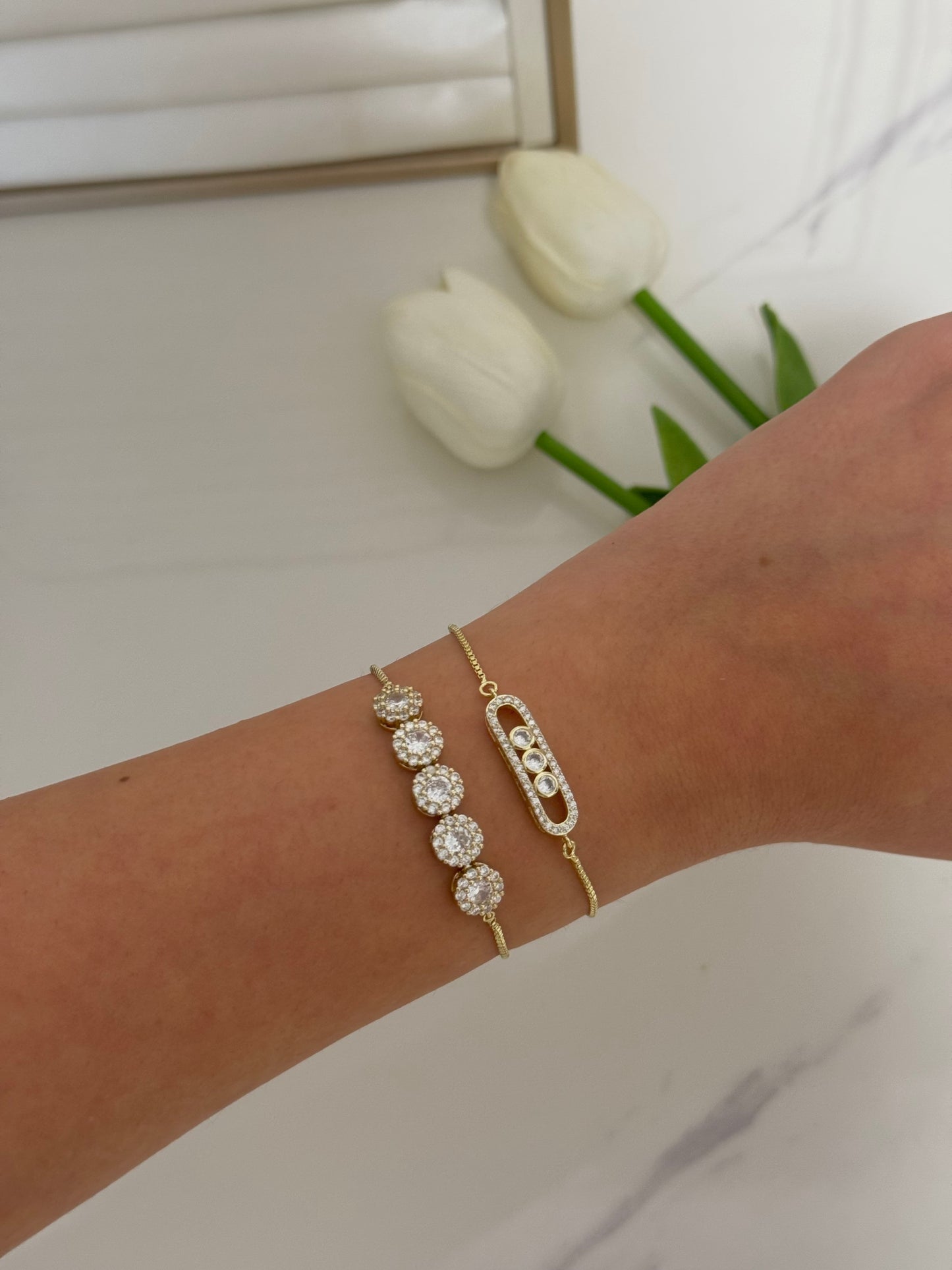Adjustable Gold Bracelets
