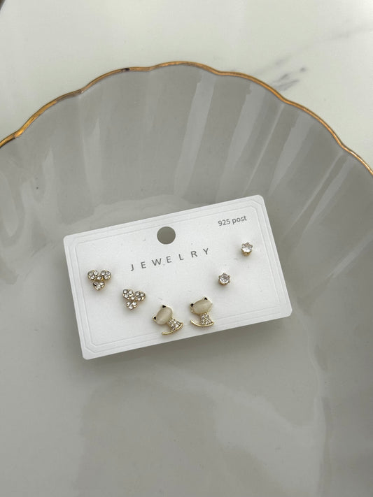 Cat Earrings set