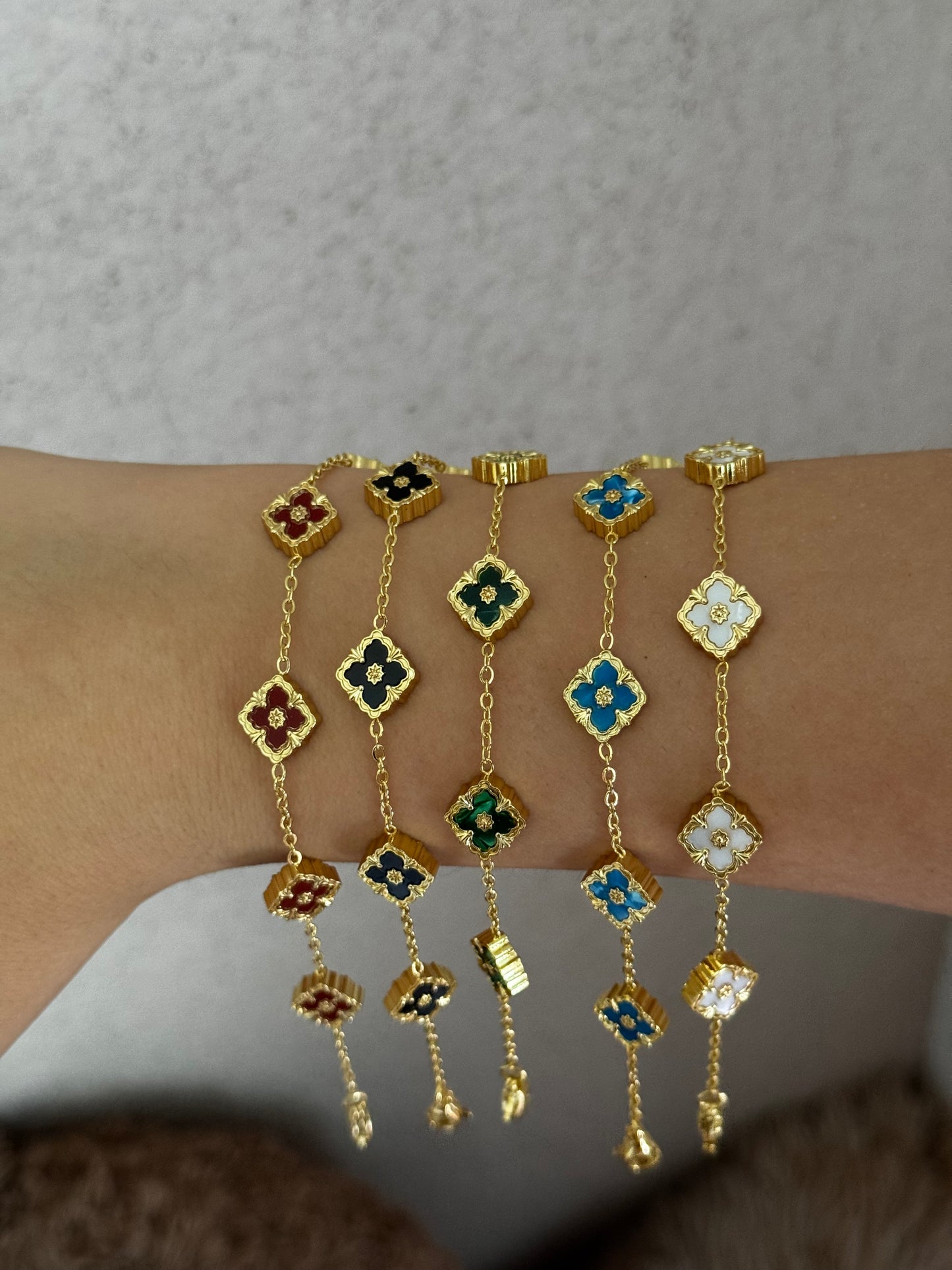 Leaf Clover Bracelets