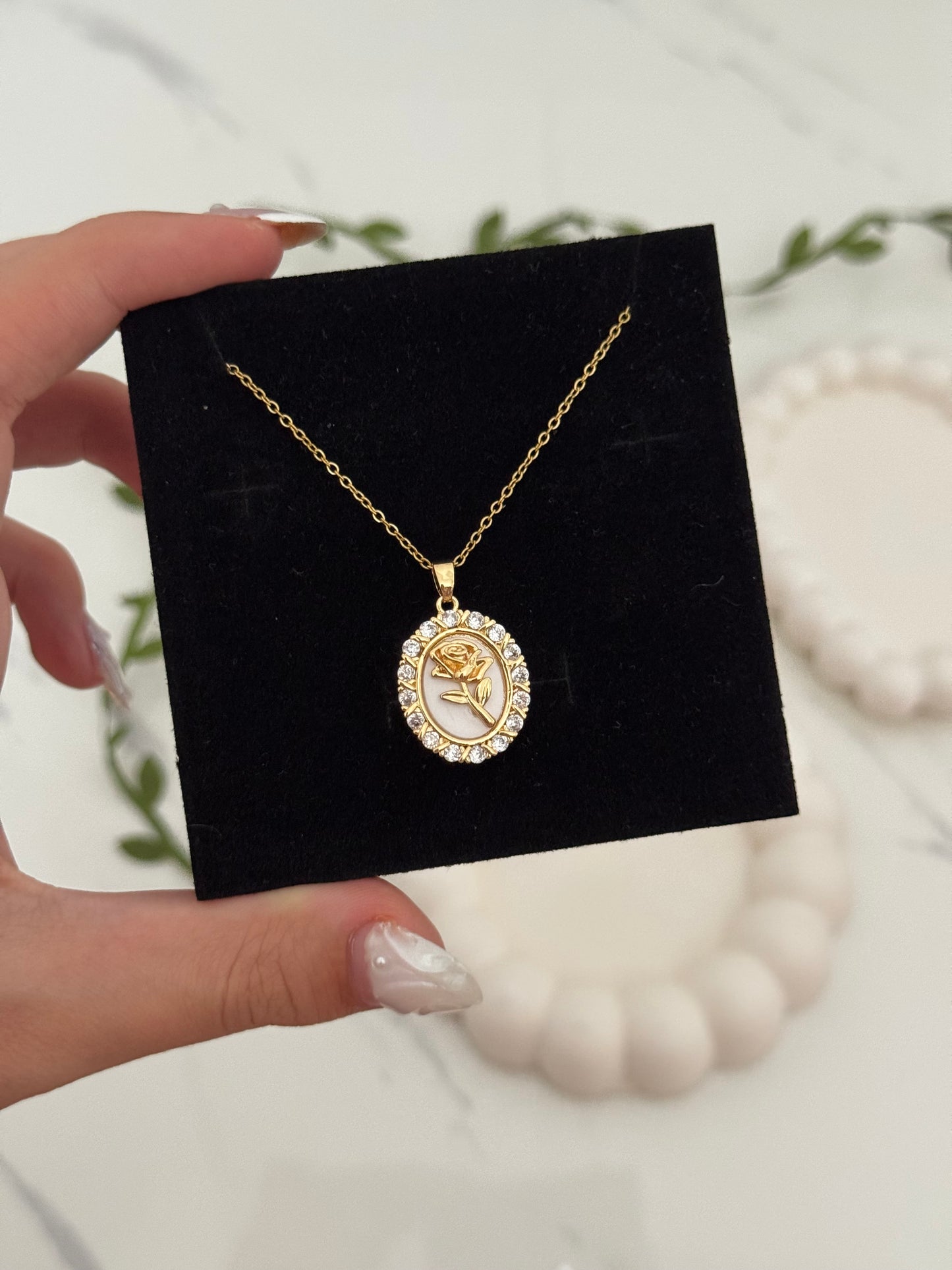 Rose Necklace