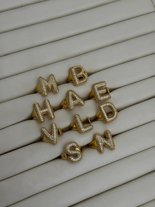 Letter rings