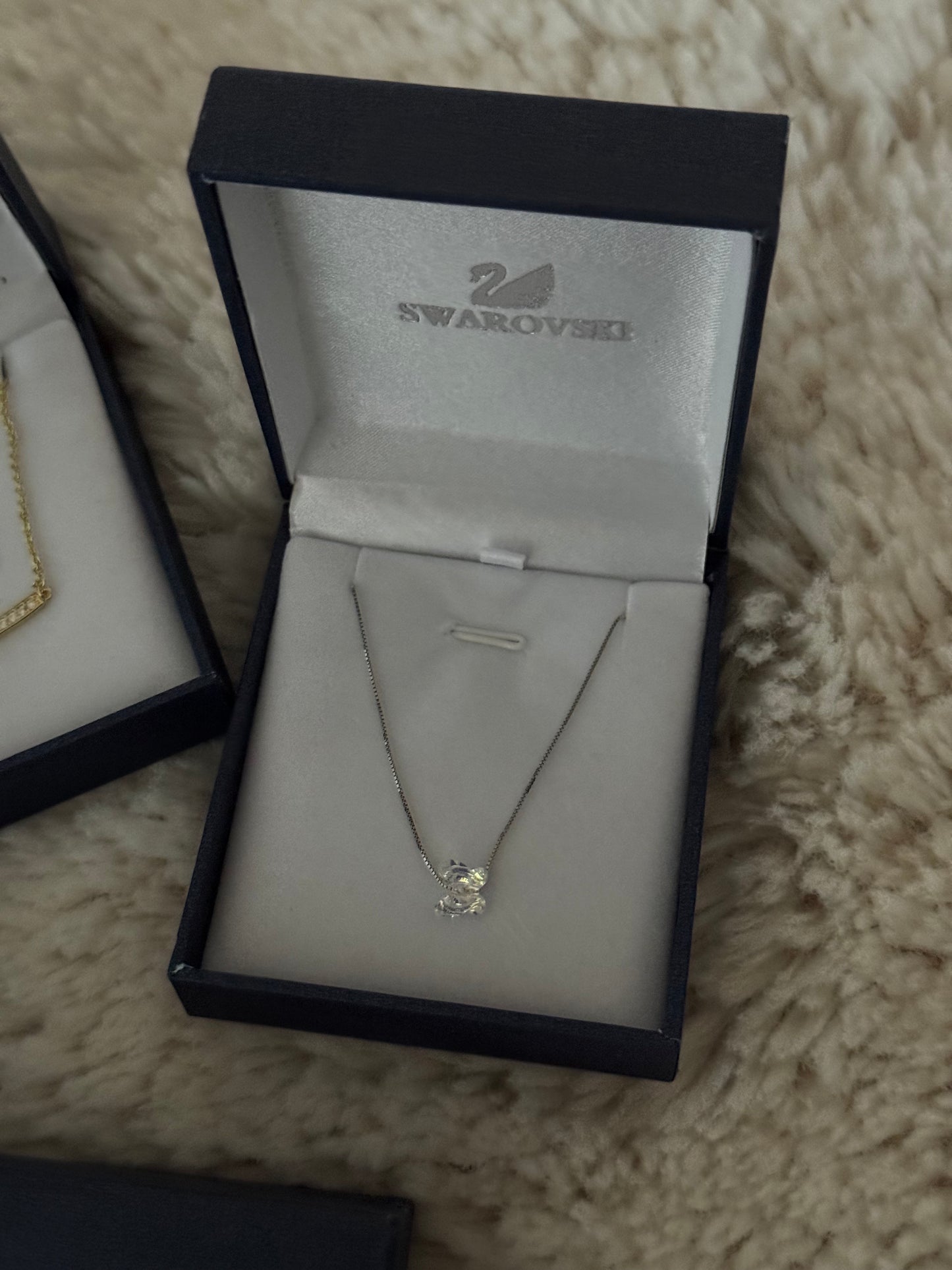 Swan necklaces