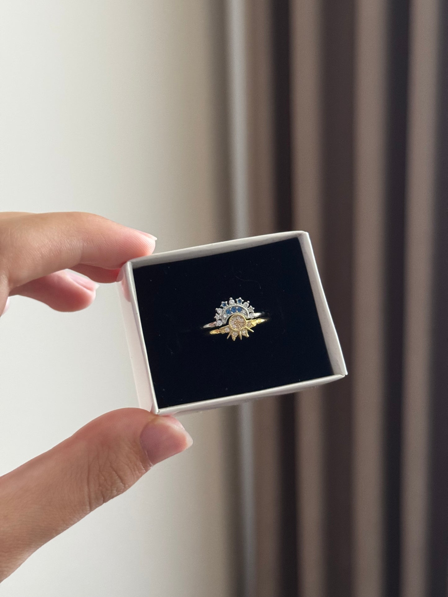 Sun and Moon Rings