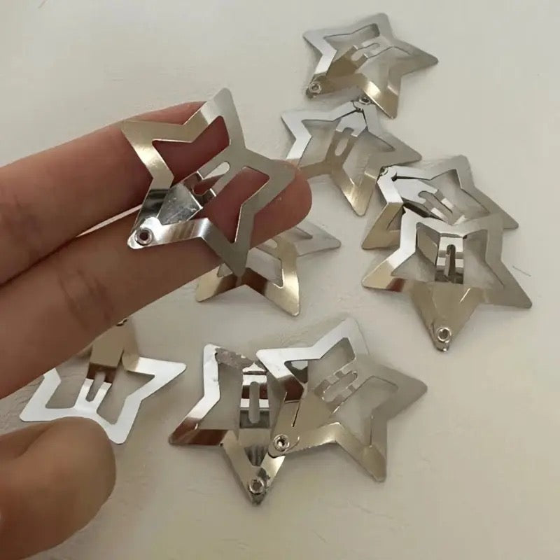 Star hairclips