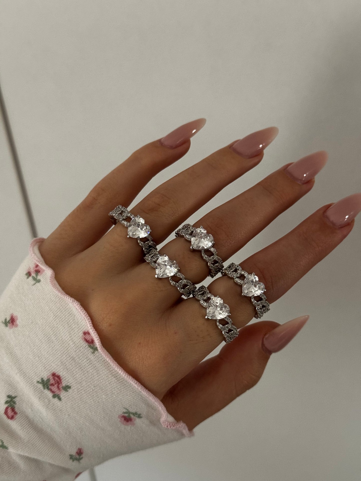 Heart rings