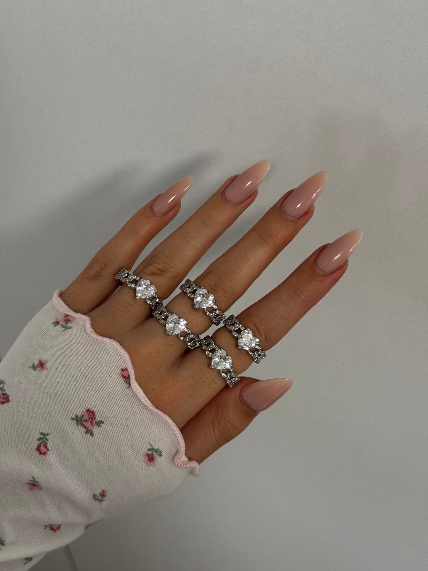 Heart rings