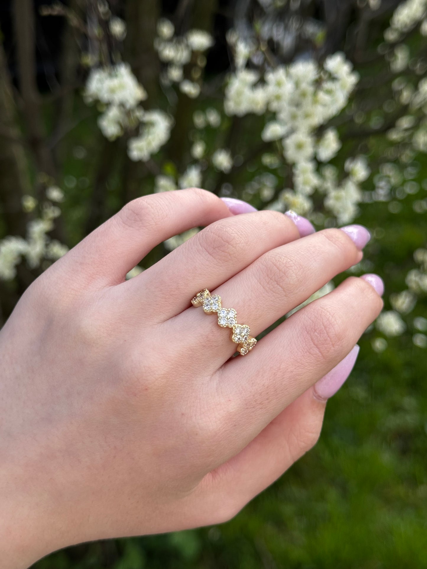 Leaf Clover Ring
