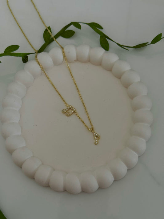 Music Note Necklace