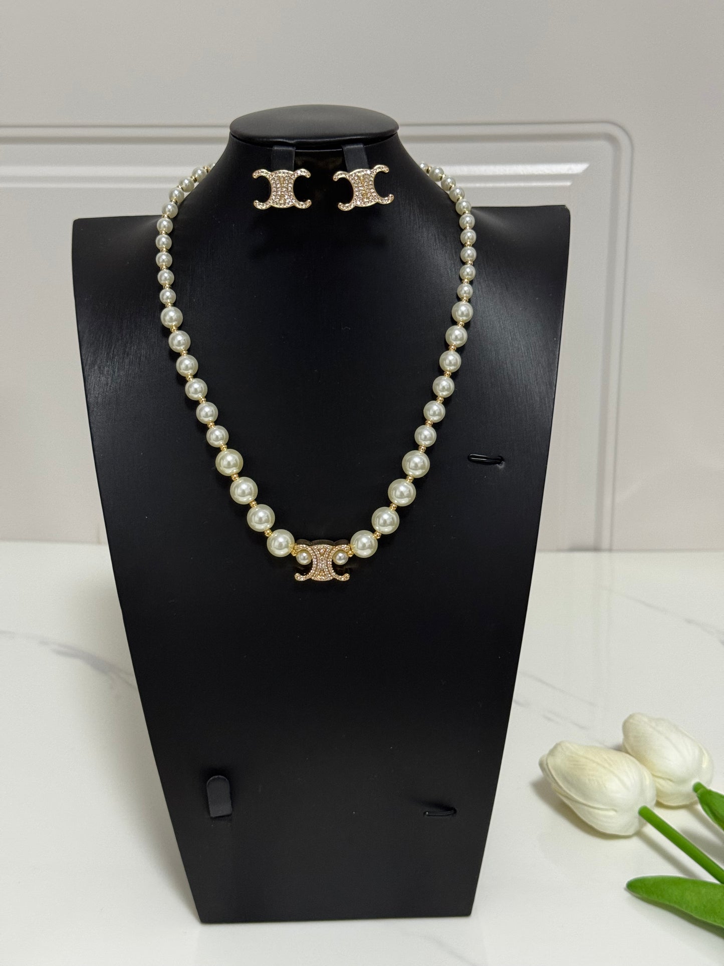 Gold Pearl Set