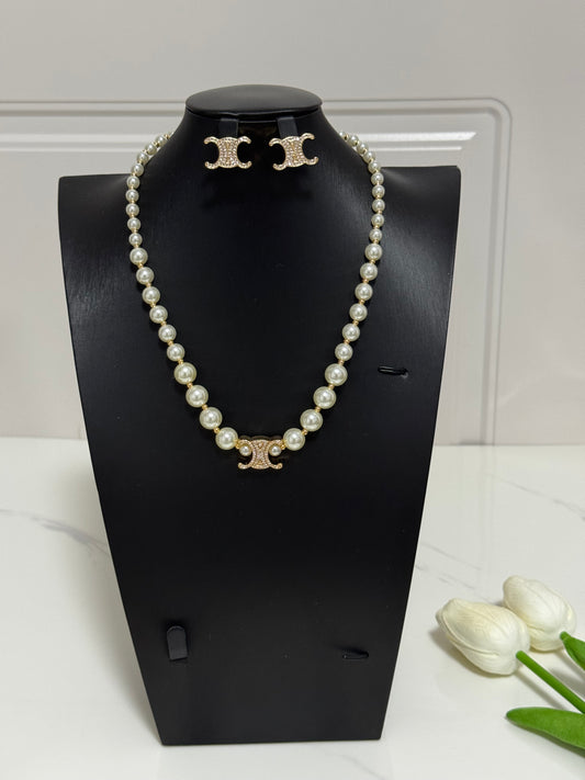 Gold Pearl Set