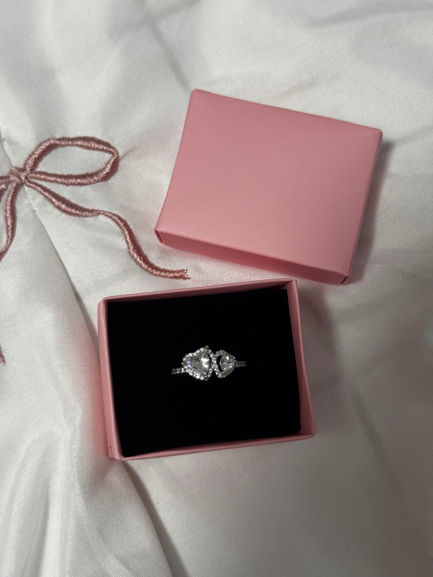 Double Heart Ring