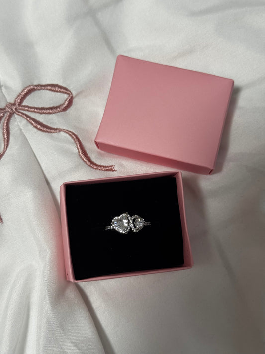 Double Heart Ring