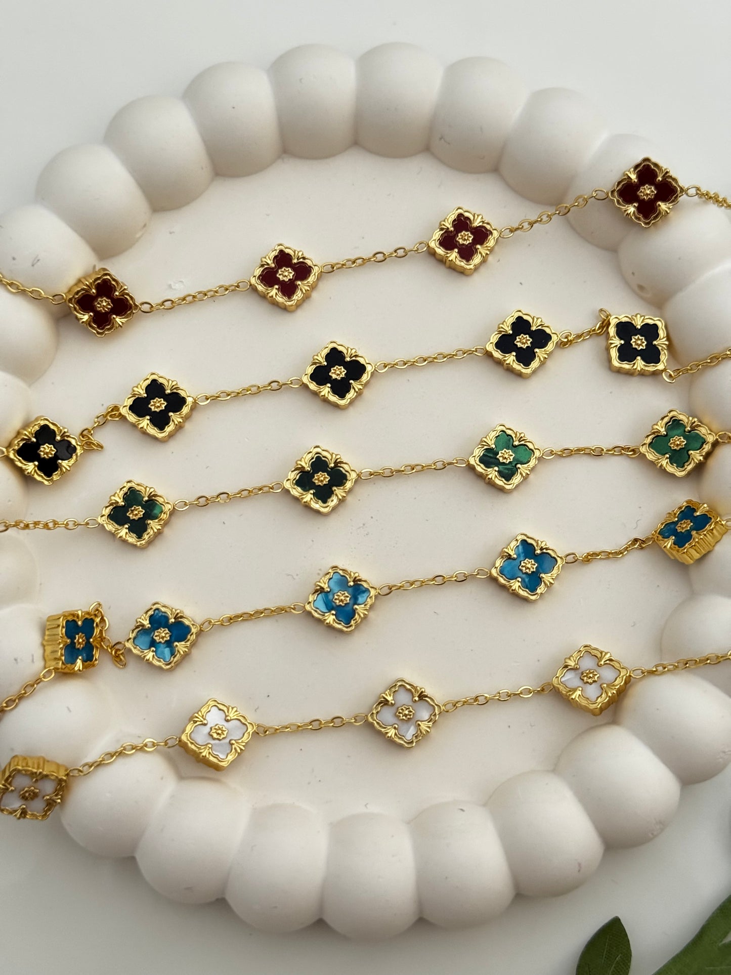 Leaf Clover Bracelets
