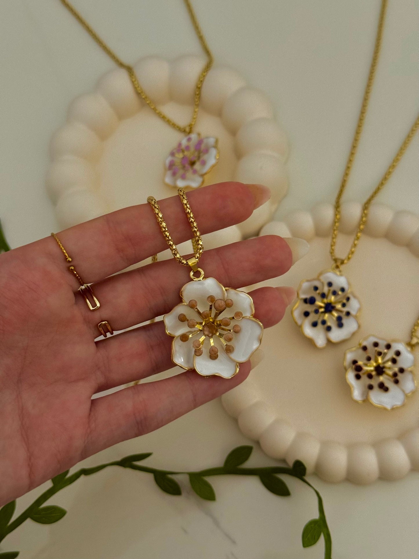Flower Necklaces