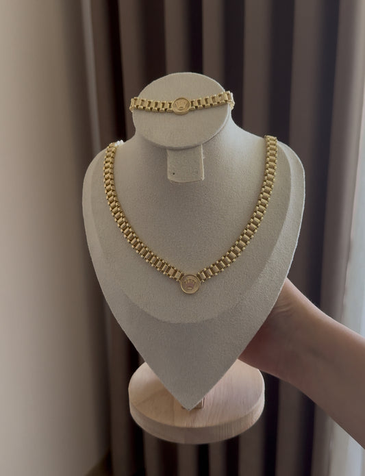 Necklace and Bracelet Set